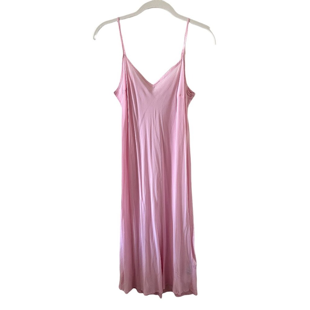MAJE Pink Silk Slip Dress Size 2